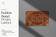 Fashion Realistic Label Mockup, an Apparel Mockup by ReAffirm (Thumbnail 1 of 5)