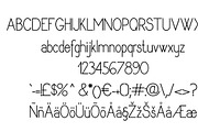 Dyane Font, a Sans Serif Font by Digital Typeface Studio (Thumbnail 4 of 5)