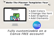 Social Media Post Planner Canva Temp, a Social Media Template by Design Station (Thumbnail 2 of 9)