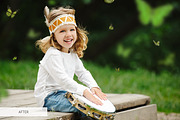 Pearl Butterflies Photoshop Overlays, a Plug-in Add-On by FixThePhoto (Thumbnail 16 of 34)