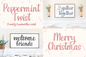 Holiday Handwritten Font Bundle