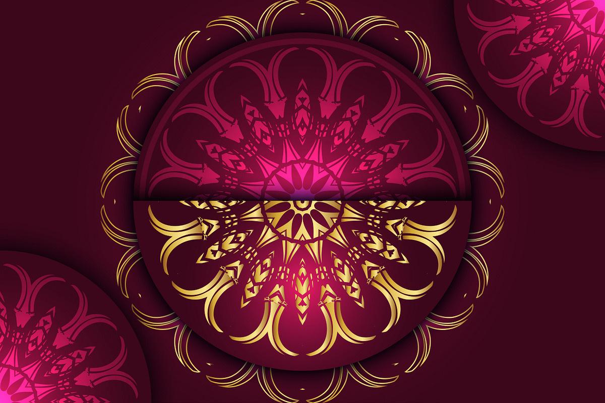 Mandala Ornamental Geometry Bundle, a Background Graphic by NJ Himel (Photo 18 of 92)