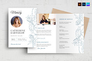 Funeral & Memorial Service Brochure, a Flyer Template by BrandPacks (Thumbnail 1 of 7)