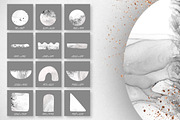 Abstract Shapes and Golden Decor, a Decorative Illustration by Elina Kovtunova (Thumbnail 7 of 15)
