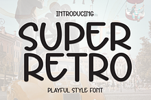 Super Retro | Script Font
