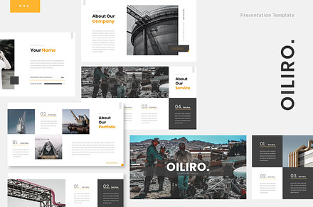 Oiliro - Oil Industry Google Slide