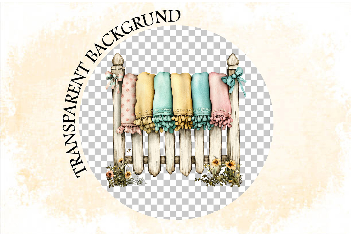 Summer Funny Fence Clipart, an Illustration by SVGArt (Photo 7 of 9)