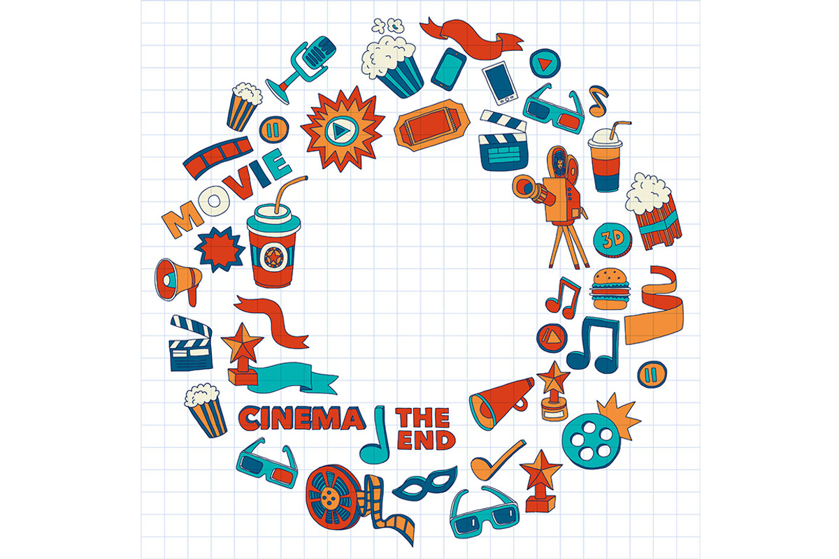 It's movie time! Notepad paper, a Texture Illustration by Art Loft (Photo 6 of 16)