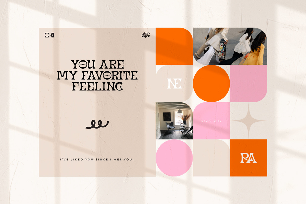 Dept | Display typeface, a Sans Serif Font by ClevUs (Photo 5 of 12)