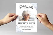 Memorial Service Flyer Template, a Flyer Template by BrandPacks (Thumbnail 2 of 6)