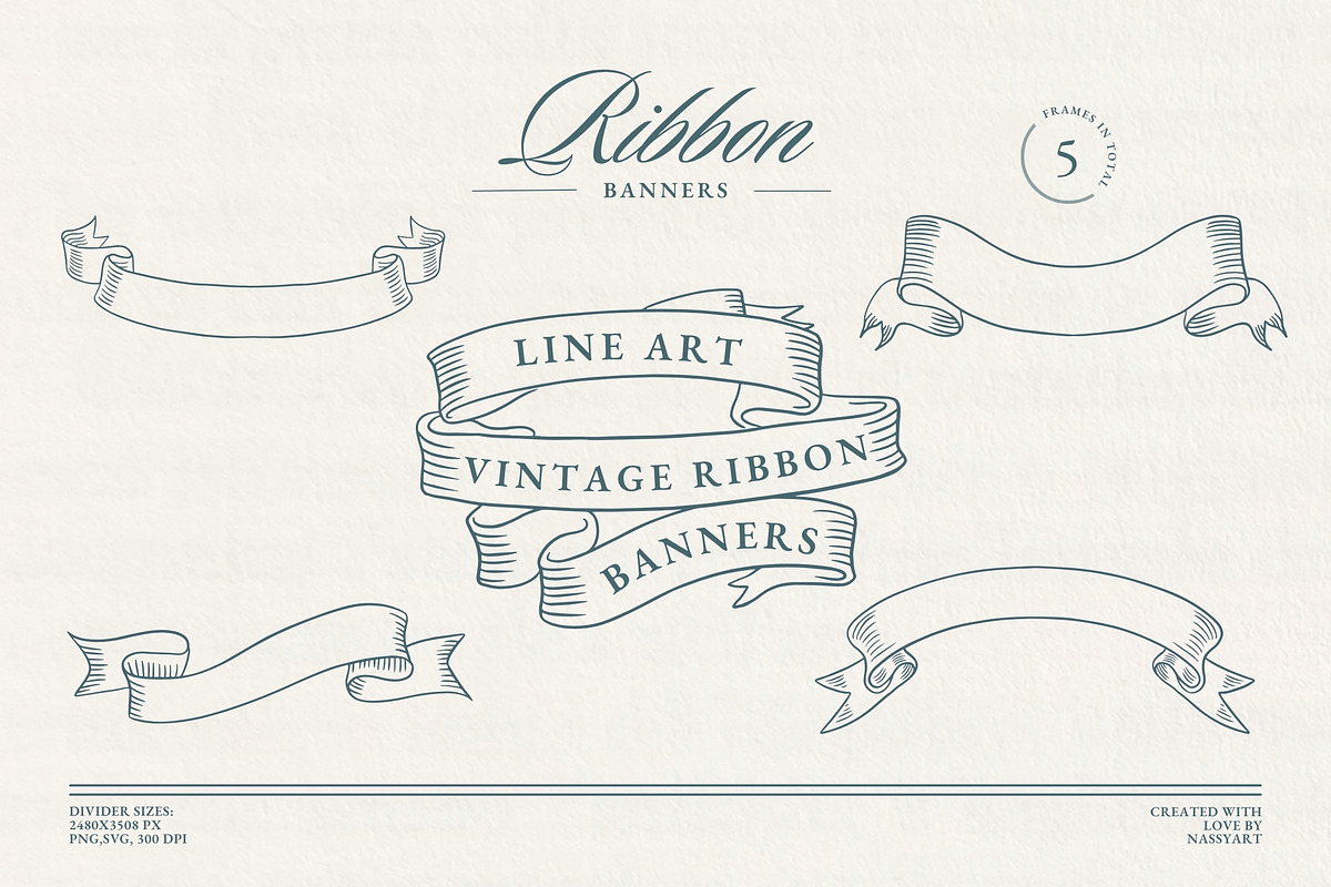 Vintage Chinoiserie Frame Collection, an Illustration by NassyArt (Photo 5 of 22)
