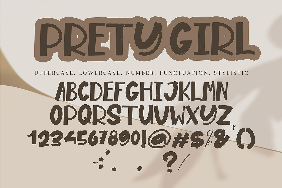 Prety Girl, a Slab Serif Font by pineungtype (Photo 6 of 6)