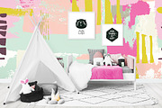 Kids Room Wall/Frame Mock Up 23, a Print Template by Whimsicality (Thumbnail 4 of 7)