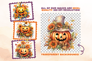 Halloween Jack O Lantern Clip Art, a Seasonal Illustration by Whimsy & Wishes (Thumbnail 2 of 5)