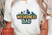 Outdoorsy Dad Father's Day Clipart, a Seasonal Illustration by Canvas Craft (Thumbnail 7 of 8)