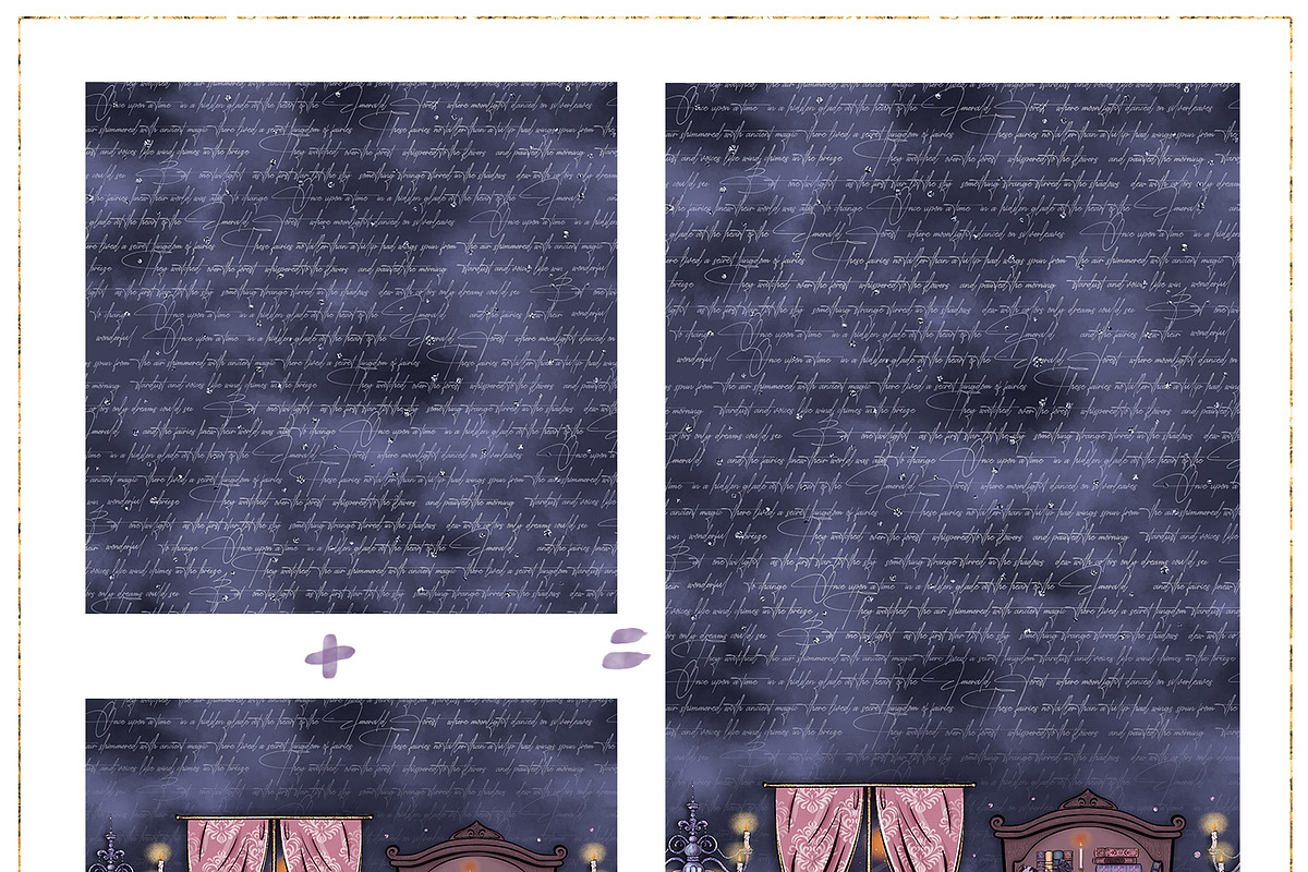 Dark Academia Seamless Paper Pack, a Pattern Graphic by Masha  Studio (Photo 8 of 8)