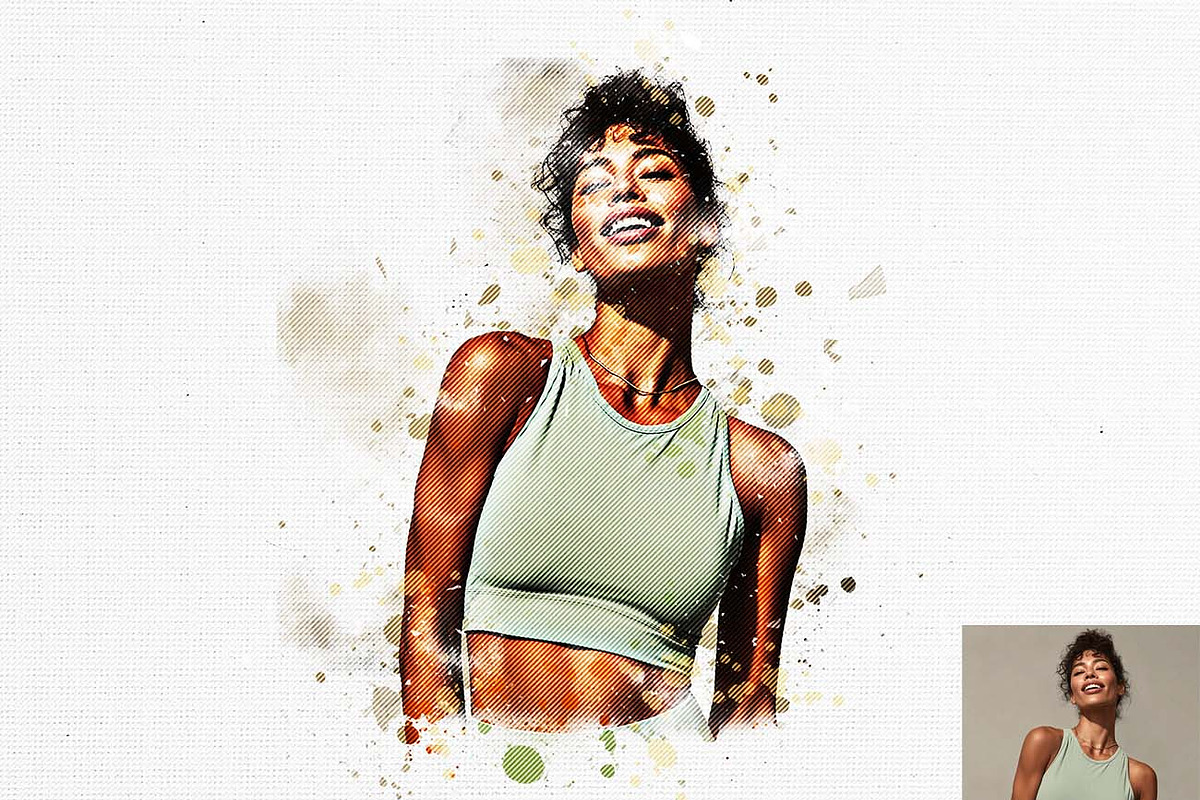 Paint Splatter Effect Ps Action, an Action Add-On by Studio Retouch (Photo 11 of 17)