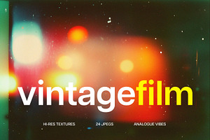 Vintage Film Textures, a Texture Graphic by Design Squad