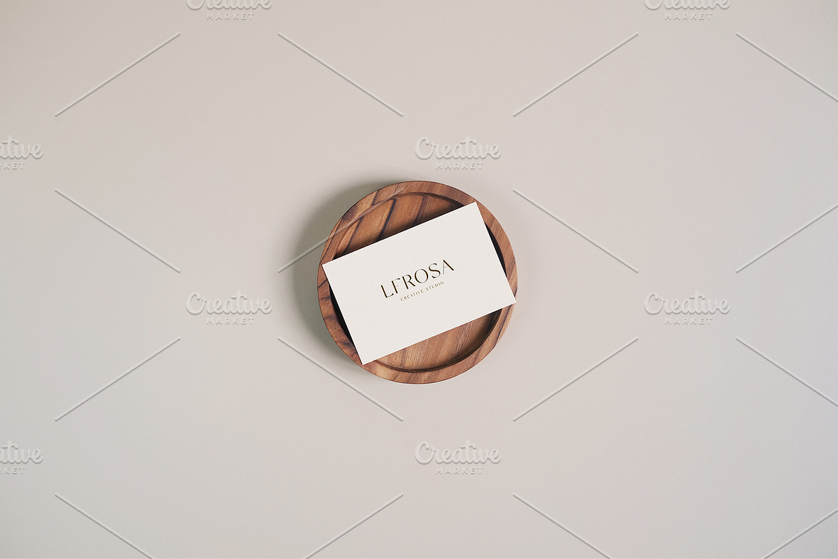 Lfrosa - Business Card Mockups, a Mockup by notgreystudio (Photo 3 of 8)