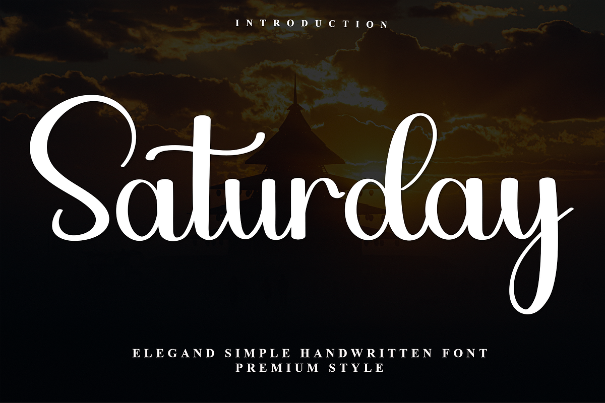 Saturday, a Handwritten Font by FreshTypeINK (Photo 1 of 7)