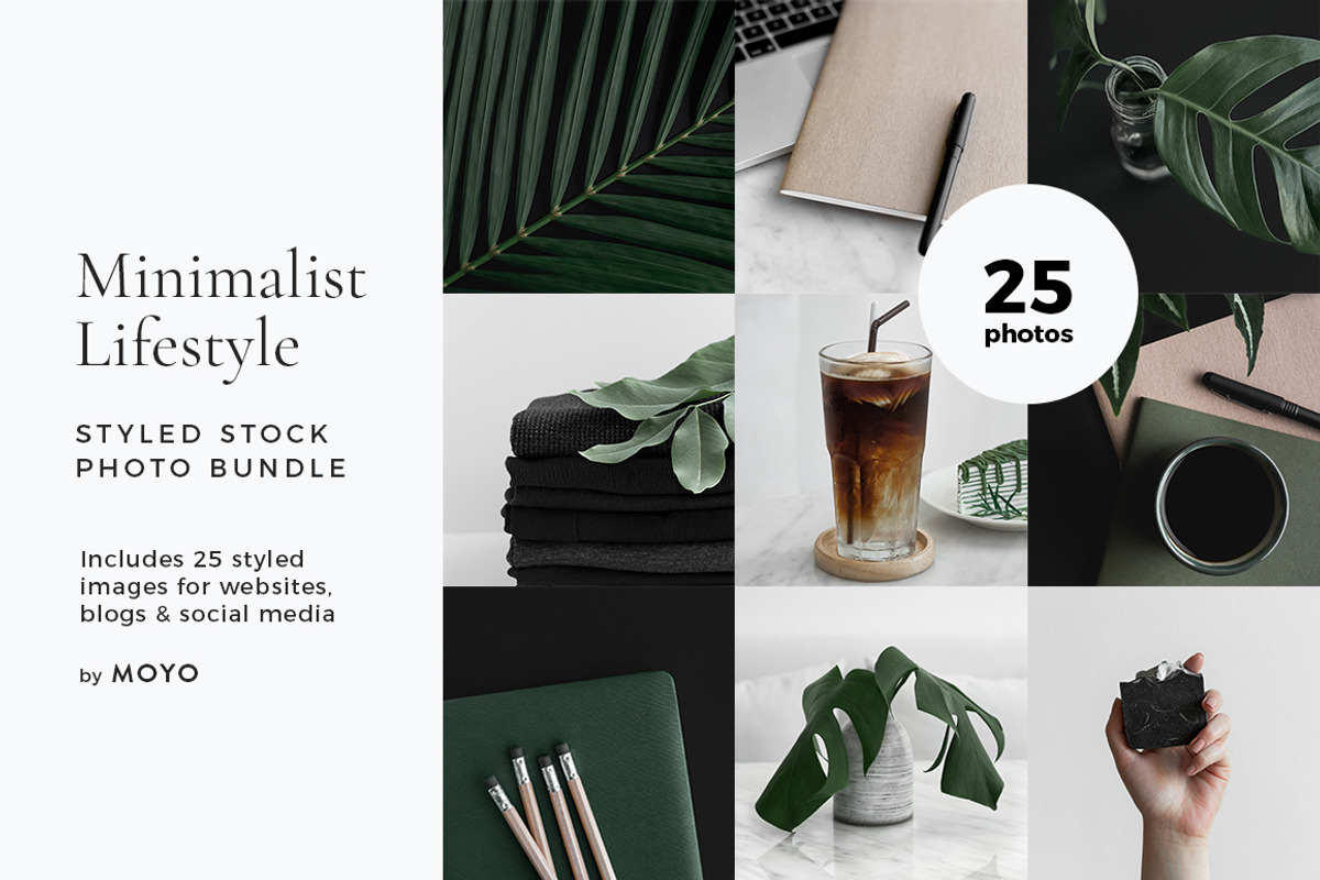 Minimalist Lifestyle Photo Bundle, an Abstract Photo by Moyo Studio (Photo 1 of 10)