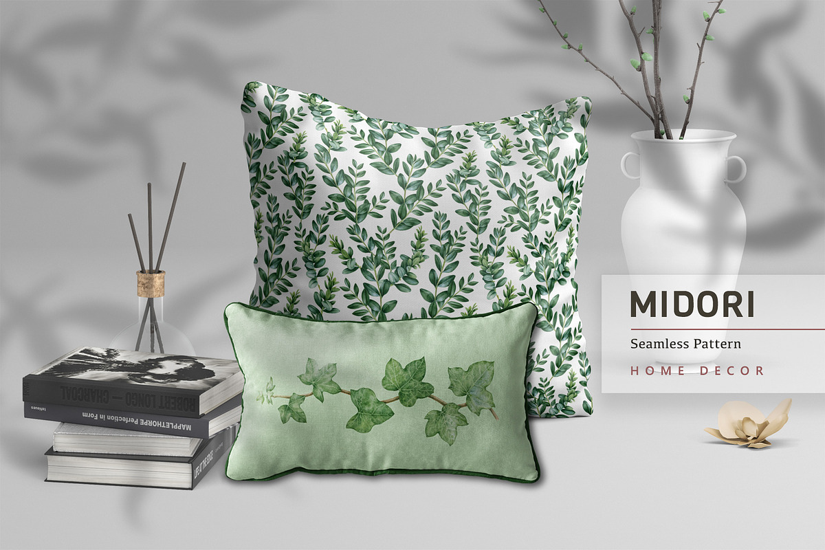 Botanical Greenery Clipart Set, a Decorative Illustration by AnitaPol (Photo 11 of 13)