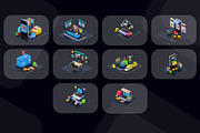 3D isometric online shop, a 3D by novia99design (Thumbnail 6 of 6)