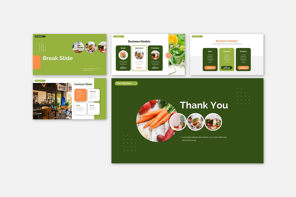 Fresh Food Health Care Powerpoint, a Presentation Template by Robs Daily Design (Photo 4 of 8)