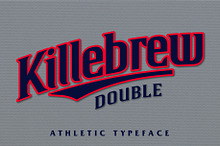 Killebrew Double | Athletic Typeface