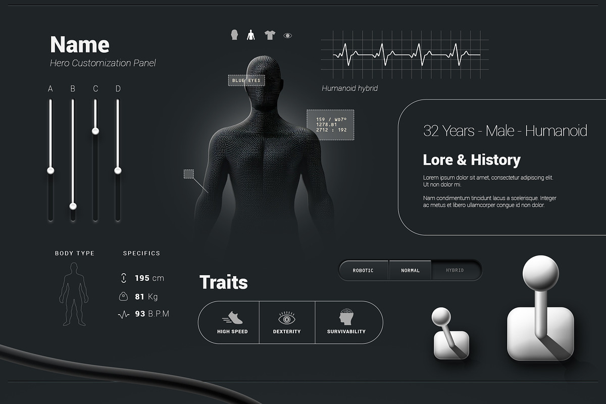 Joypad and Arcade Controllers UI preview 3