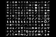 Big Garage Set. EPS - JPEG - PNG, an Outline Icon by WINS Doodle shop (Thumbnail 3 of 4)