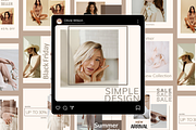 Minimalism Canva IG Templates, a Social Media Template by Sparklingdesign4 (Thumbnail 5 of 8)