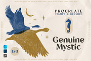 Genuine Mystic Procreate, Ps Stamps, a Brush Add-On by Spasibenko Art (Thumbnail 2 of 9)