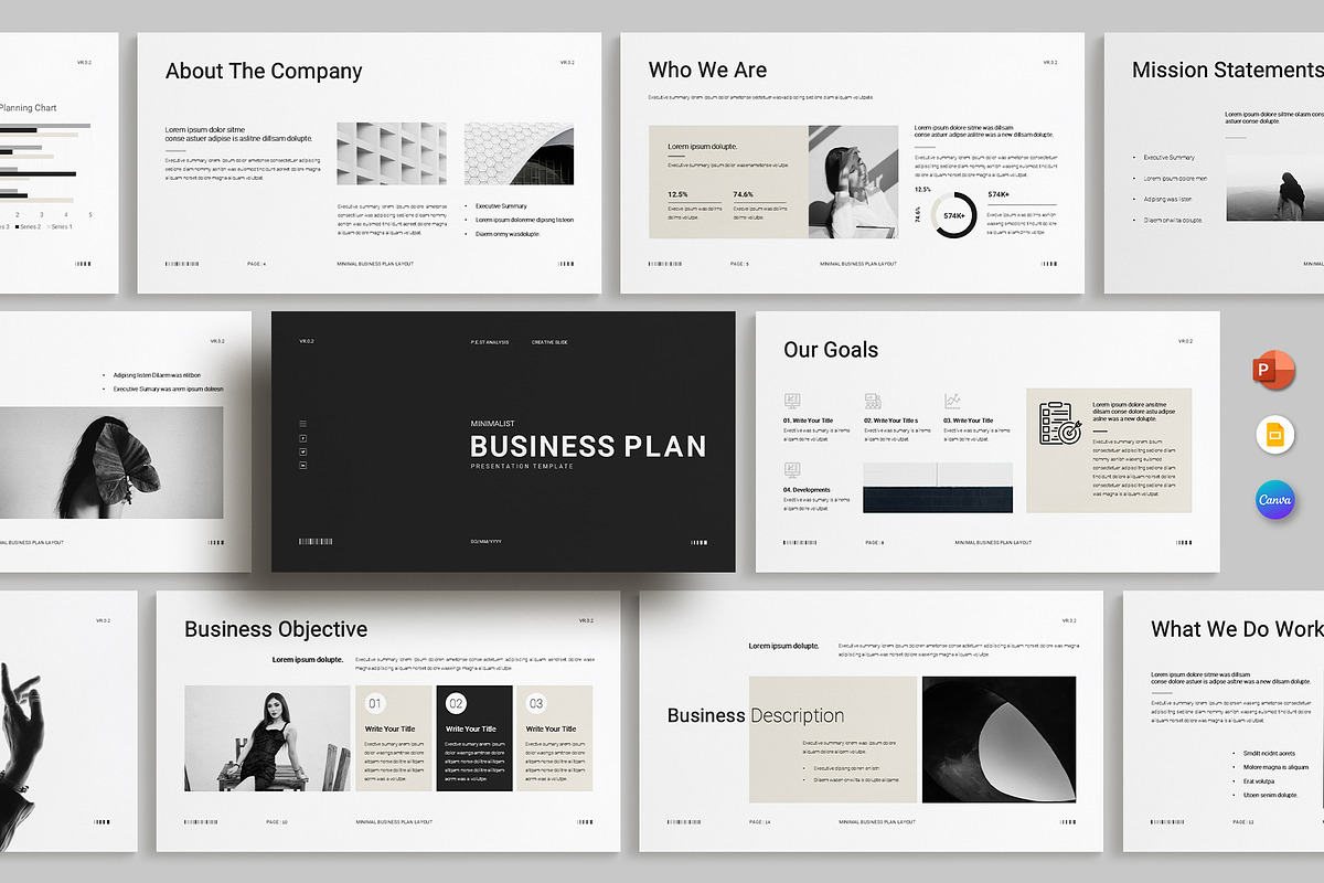 Minimal Business Plan Template