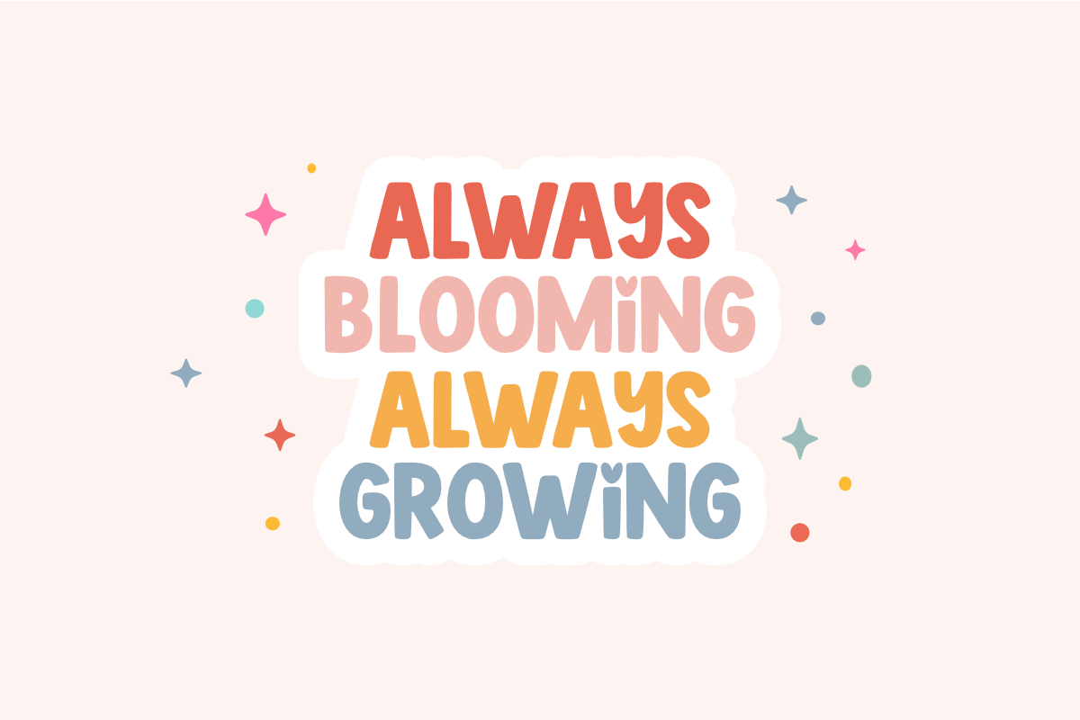 Thick Chunky - Playful Display Font, a Handwritten Font by SaktiAvellin (Photo 5 of 7)