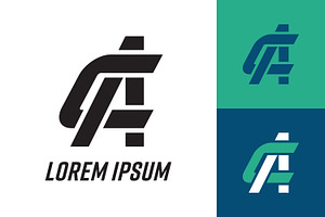 Letter A Logo for Company Branding, a Branding & Logo Template by Saba Vector