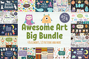88% OFF! Awesome Graphic Bundle, an Animal Illustration by Gulnara Sabirova (Thumbnail 1 of 28)