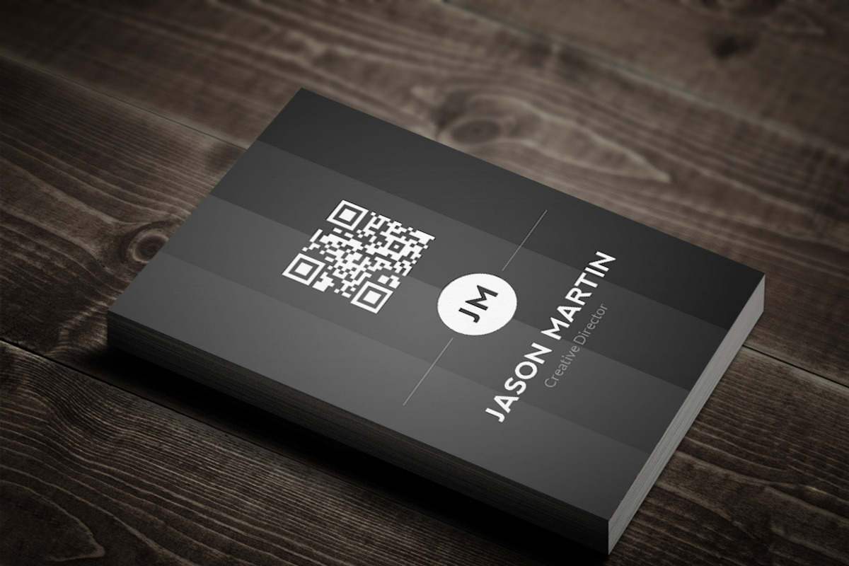 Creative Gray Business Card, a Business Card Template by bouncy (Photo 4 of 4)