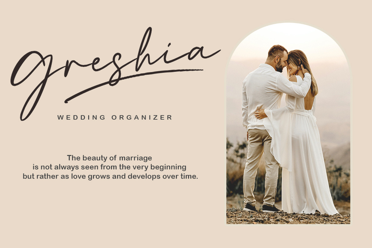 Catherine, a Script Font by Slex Studio (Photo 2 of 12)