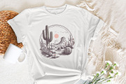 Serene Desert Landscape, an Illustration by SharpMarketplace (Thumbnail 5 of 9)