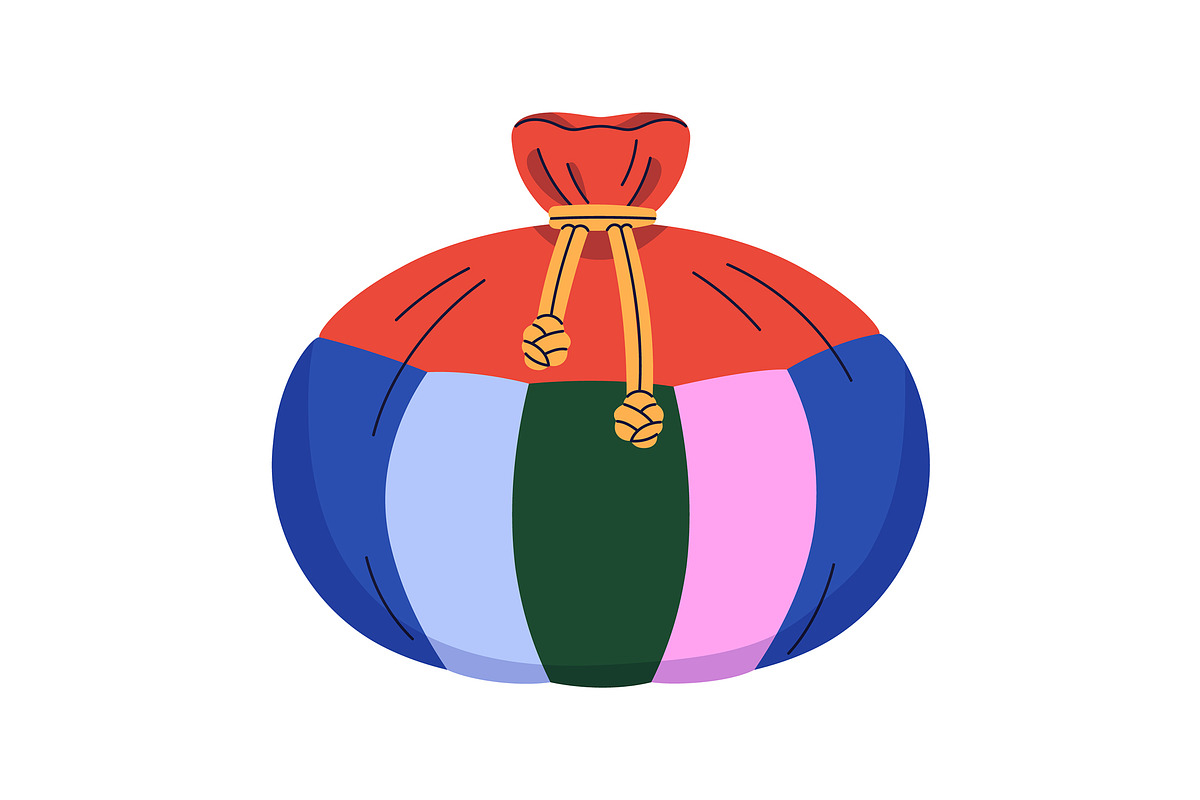 Lucky bags for Chinese holiday set, an Object Illustration by Good Studio (Photo 6 of 6)