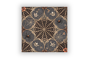 Gothic Lace Spiderweb Digital Paper, a Pattern Graphic by FloridPrintables (Thumbnail 3 of 6)