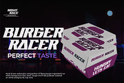 NIGHTRACE - Race Theme Display Font, a Font by Gassstype (Thumbnail 4 of 8)
