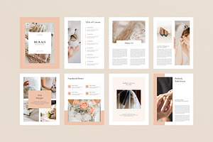 Murals Wedding Brochure Template