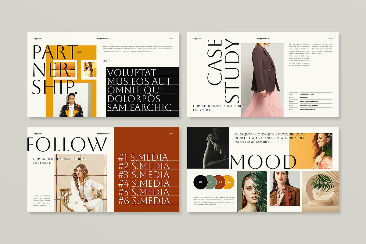 Media Kit Template, a Presentation Template by E-Type (Photo 4 of 5)