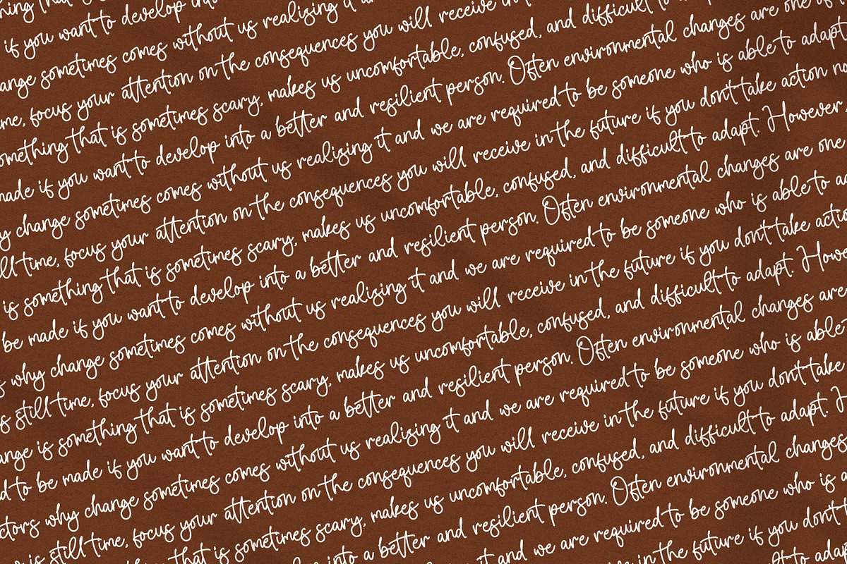 Donatally, a Handwritten Font by Integritype Studio (Photo 13 of 15)