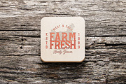 24 FARM FRESH Logos & Badges, a Branding & Logo Template by Roman Paslavsky (Thumbnail 6 of 9)