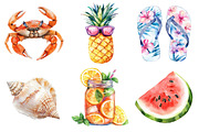 Beachy Summer Holidays Clipart PNG, an Illustration by SinaCreation (Thumbnail 5 of 5)