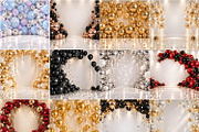 40 Balloon Garland Digital Backdrops, a Background Graphic by Walllow Creatives (Thumbnail 1 of 3)