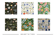 Wildflower Vintage Art Designs, a Pattern Graphic by karenfoleyphoto (Thumbnail 5 of 12)